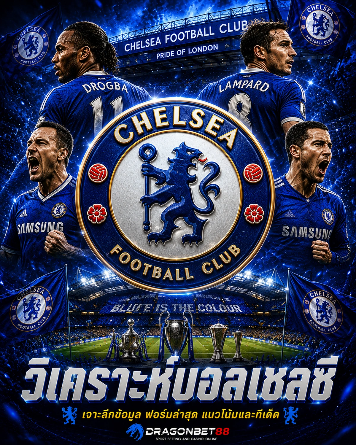 วิเคราะห์บอลเชลซี เจาะลึกข้อมูลและฟอร์มของเชลซี