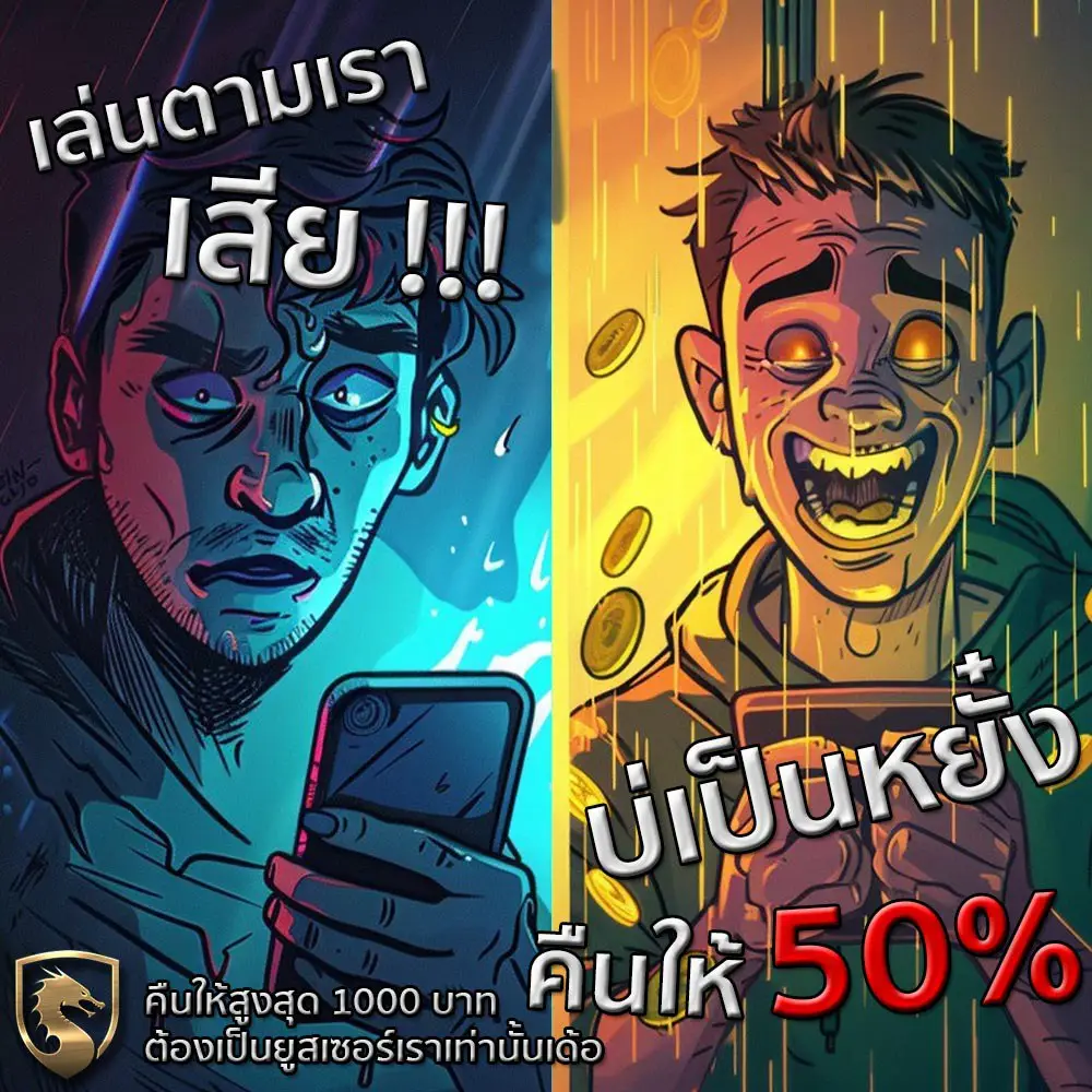แทงทีเด็ดตามเราแล้วเสีย คืนให้ 50%