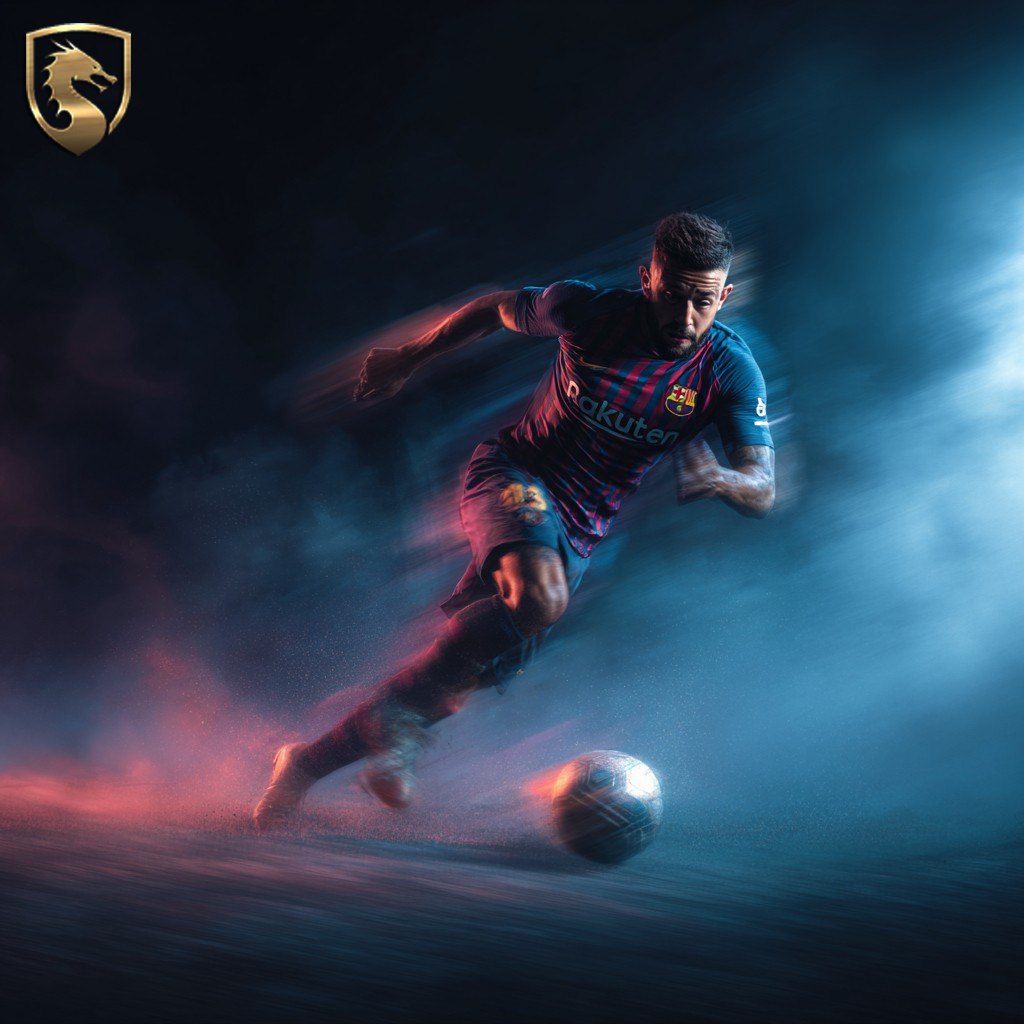 บาร์ซ่าล่าสุด เกมรุกดุดัน นักเตะบาร์เซโลน่าพาบอลบุกในบรรยากาศดาร์ก