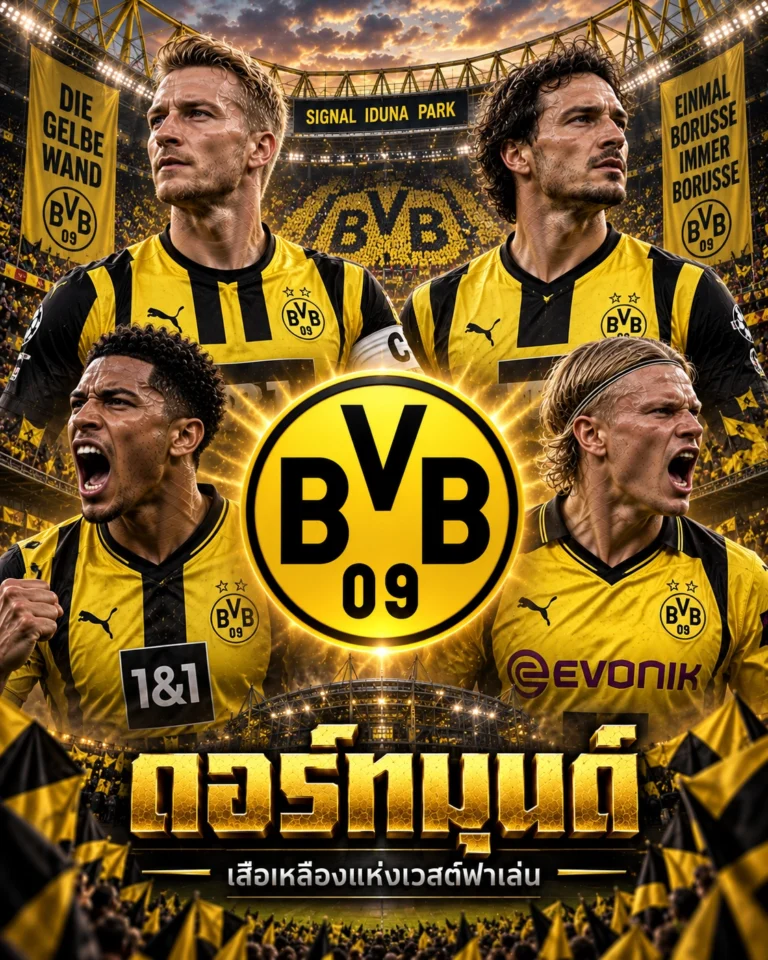 วิเคราะห์บอลดอร์ทมุนด์ เจาะลึกข้อมูลและฟอร์มของดอร์ทมุนด์