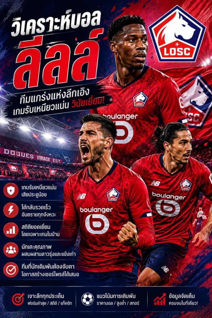 วิเคราะห์บอลลีลล์ เจาะลึกสถิติ จุดแข็ง จุดอ่อน และแนวโน้มการเดิมพัน