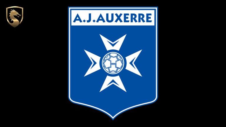 โลโก้สโมสรโอแซร์ AJ Auxerre สำหรับบทความวิเคราะห์บอลโอแซร์