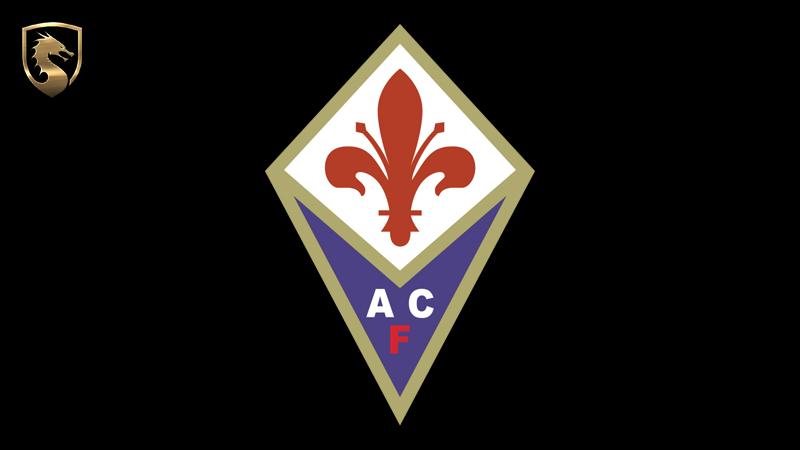 โลโก้สโมสรฟิออเรนติน่า Fiorentina ทีมฟุตบอลจากอิตาลี ประกอบบทความวิเคราะห์บอลฟิออเรนติน่า