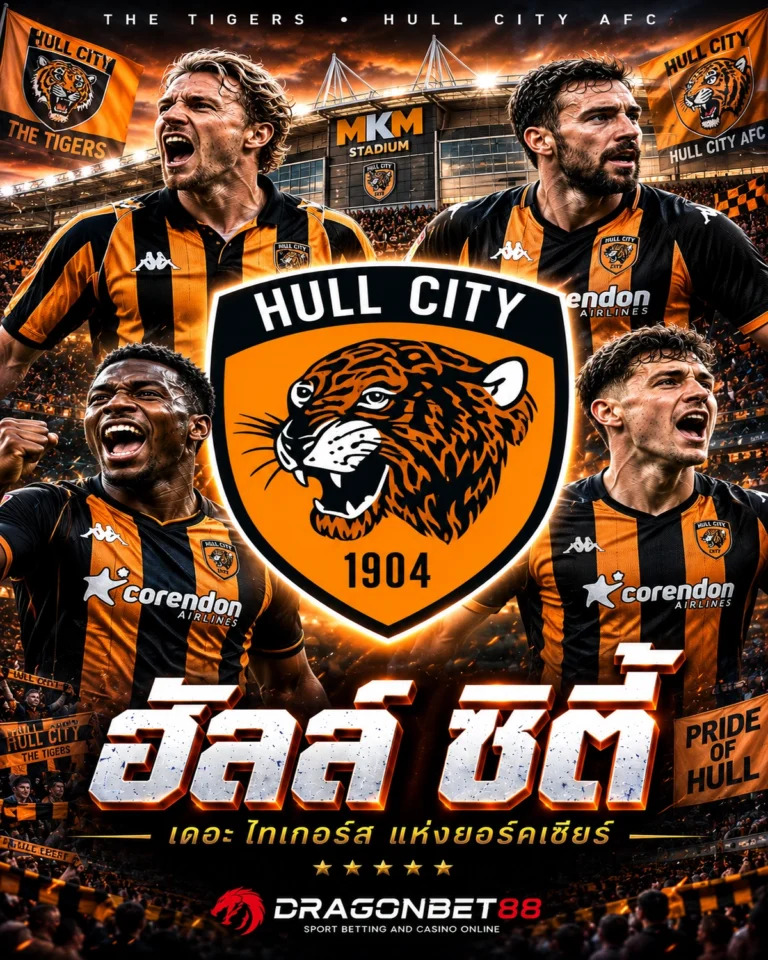 วิเคราะห์บอลฮัลล์ซิตี้ เจาะลึกข้อมูลและฟอร์มของฮัลล์ซิตี้