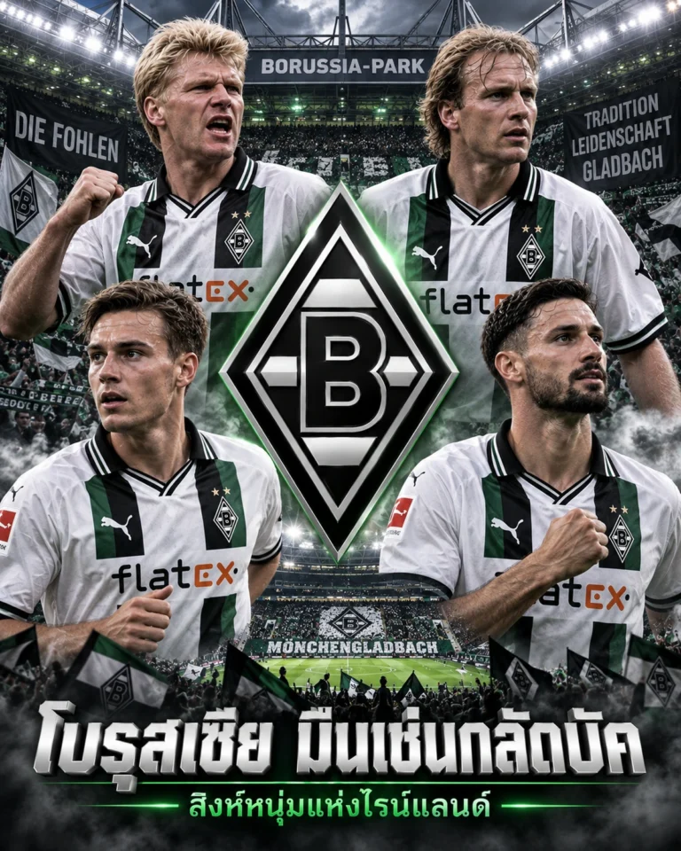 วิเคราะห์บอลโบรุสเซียมึนเช่นกลัดบัค เจาะลึกข้อมูลและฟอร์มของโบรุสเซียมึนเช่นกลัดบัค